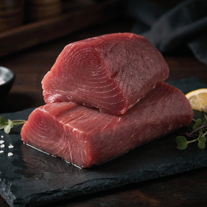 Uniform Yellowfin Tuna steaks