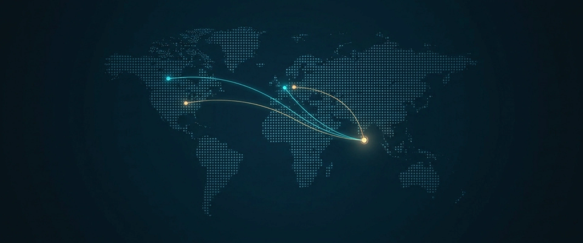 World map showing export routes from Sri Lanka to USA, Canada and Europe
